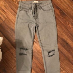Free people ripped jeans